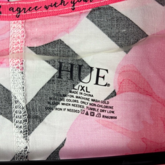 NWT Hue Flower Pop Sleep Kimono Wrap Size L/XL - Picture 7 of 10